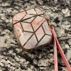 AirPods case- geometric marble design!